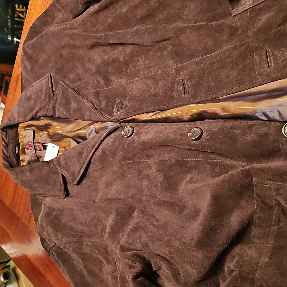 Womens brown suede jacket‎